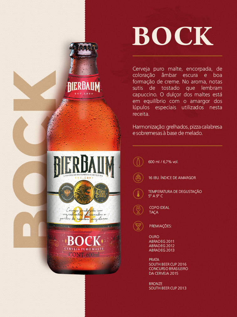 Cerveja Bierbaum Bock